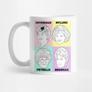 Golden Girls Colour BG Mug